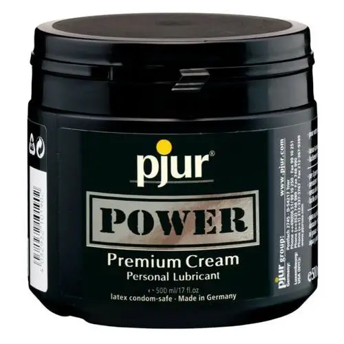 Pjur power - krem nawilżający premium (500ml)