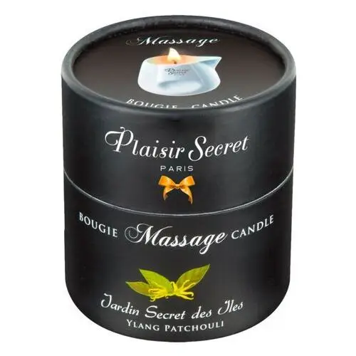 Plaisirs secrets ylang patchouli - świeca do masażu (80ml) Plaisir secret