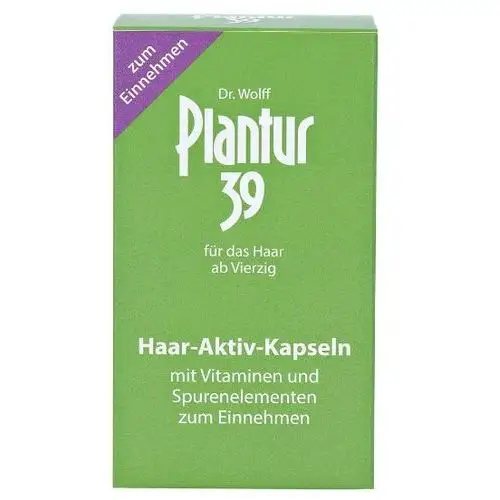 Plantur 39 aktywne kapsułki do włosów - suplement diety 60 pcs