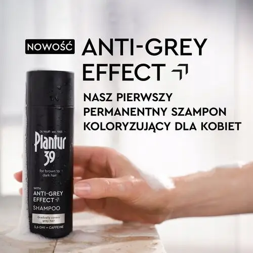 Plantur 39 Anti-Grey Effect Koloryzujący szampon dla kobiet 200 ml