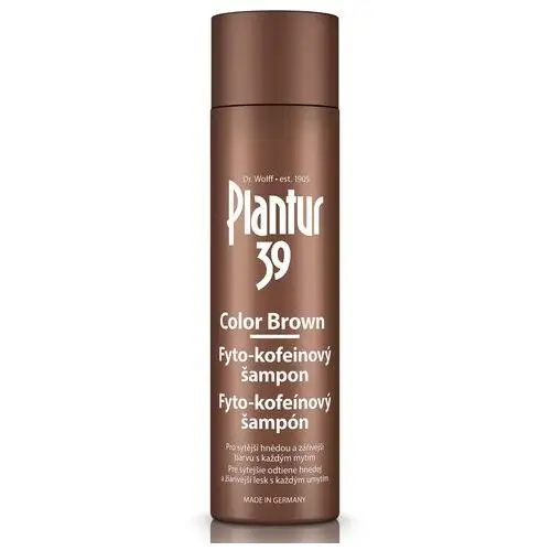 Plantur 39 phyto-coffein color brown szampon do włosów 250 ml dla kobiet