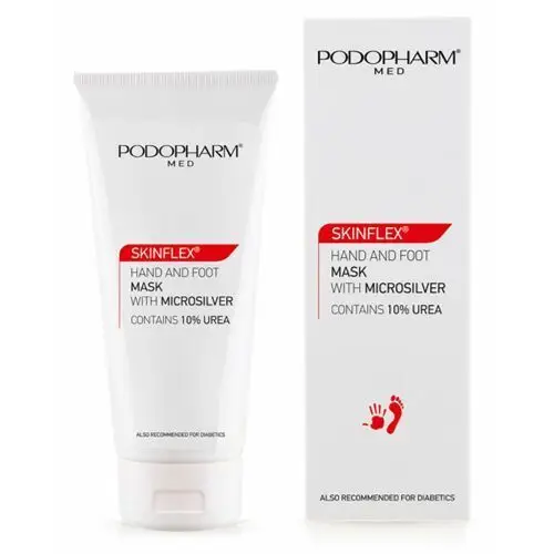 Skinflex hand and foot mask with microsilver maska do dłoni i stóp z mikrosrebrem (75 ml) Podopharm