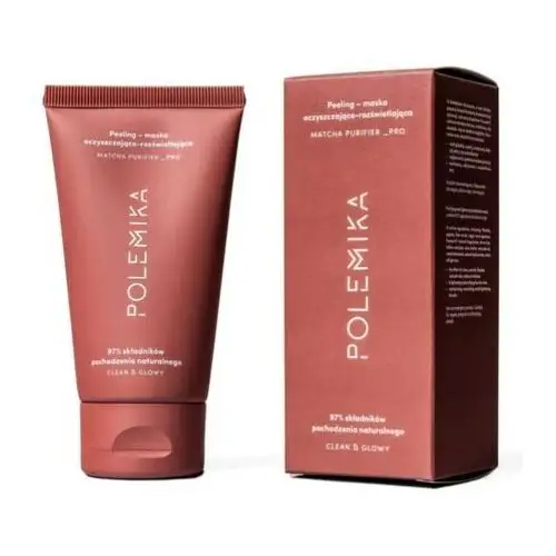 Polemika - peeling - maska oczyszczająco-rozświetlająca, 75 ml