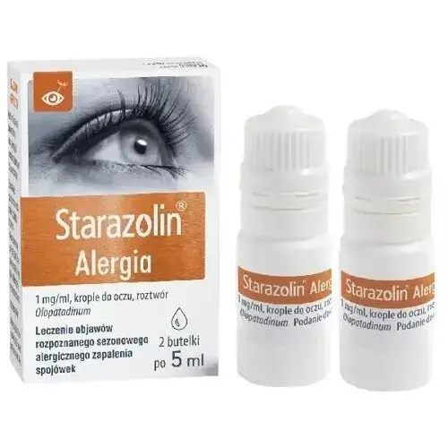 Starazolin Alergia krople do oczu 5ml x 2 sztuki