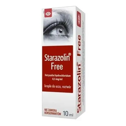 Polfa warszawa Starazolin redfree krople do oczu 10ml