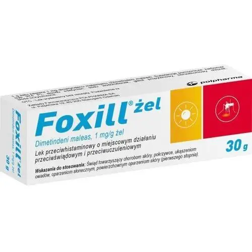 Foxill żel 1mg/g 30g Polpharma