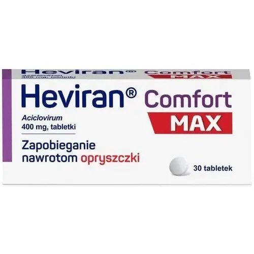 Heviran comfort max 0,4g x 30 tabletek Polpharma