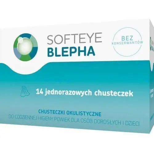 Polpharma Softeye blepha chusteczki okulistyczne x 14 sztuk