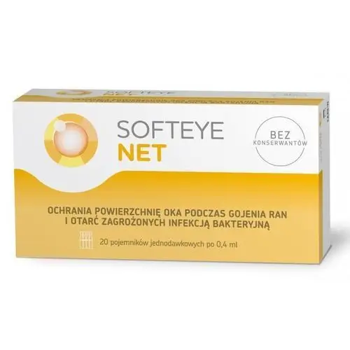 Softeye Net żel do oczu x 20 pojemników 0,4ml