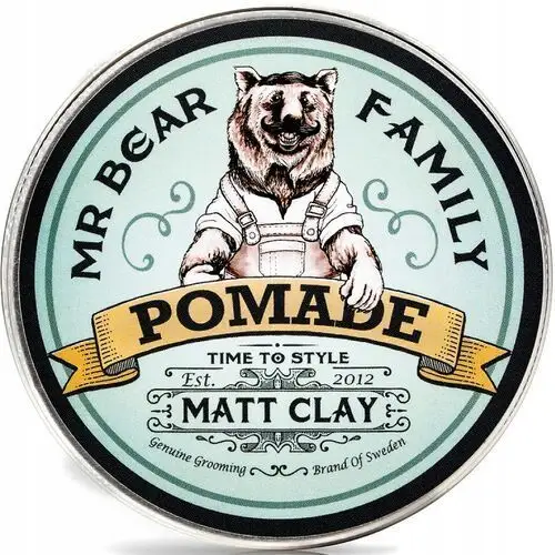 Pomada do włosów Mr Bear Family Matt Clay Pomade