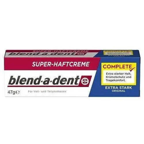 Procter& gamble Blend-a-dent extra strong original klej do protez 47g