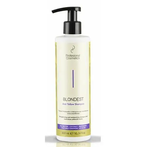 Blondest anti-yellow shampoo szampon do włosów blond przeciw zażółceniom (300 ml) Profesional cosmetics