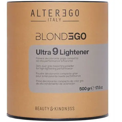 Proszek rozjaśniający Alter Ego BlondEgo Ultra 9, 500g szybkie rozjaśnianie, kolor blond