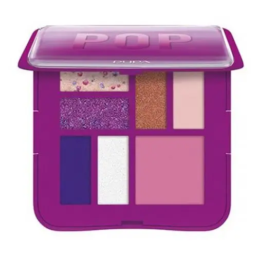 Pupa milano 3d effects design s eyeshadow palette paleta cieni do powiek fuchsia 8g