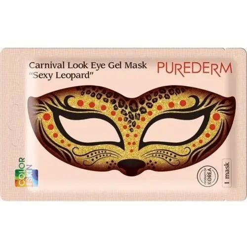 żelowa maseczka na oczy "sexy leopard" Purederm