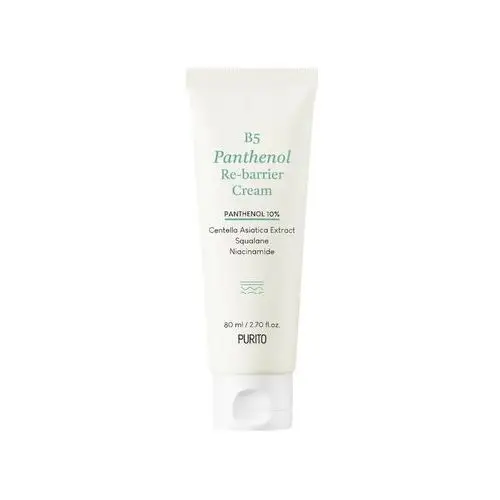 Purito - b5 panthenol re-barrier cream, 80ml - nawilżający krem do twarzy