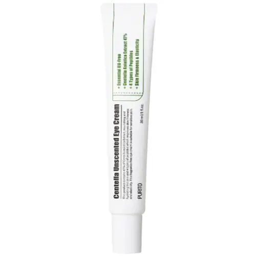 Purito, Centella Unscented Eye Cream, Bezzapachowy krem pod oczy, 30 ml