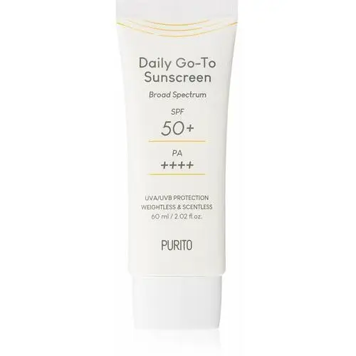Purito Daily Go-To Sunscreen lekki krem ochronny do twarzy SPF 50+ 60 ml