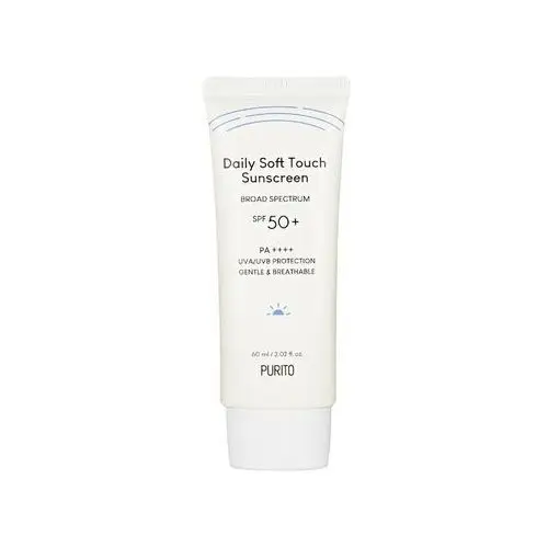 PURITO Daily Soft Touch Sunscreen SPF 50+ PA++++, Codzienny krem przeciwsłoneczny z ceramidami gesichtscreme 60.0 ml