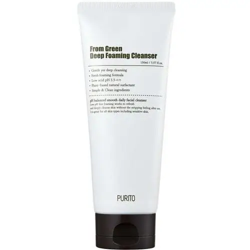 Purito - From green deep foaming cleanser Dogłębnie oczyszczająca pianka myjąca 150 ml