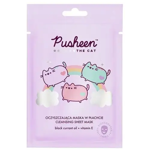 Pusheen Oczyszczająca maska w płachcie 17g