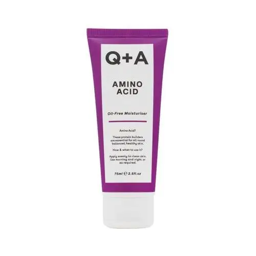 Amino acid oil-free moisturiser, 75ml - bezolejowy regulujący krem z aminokwasem Q+a