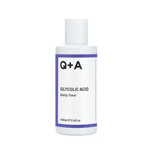 Q+A - Glycolic Acid Daily Toner, 100ml - złuszczający tonik do twarzy z kwasem glikolowym