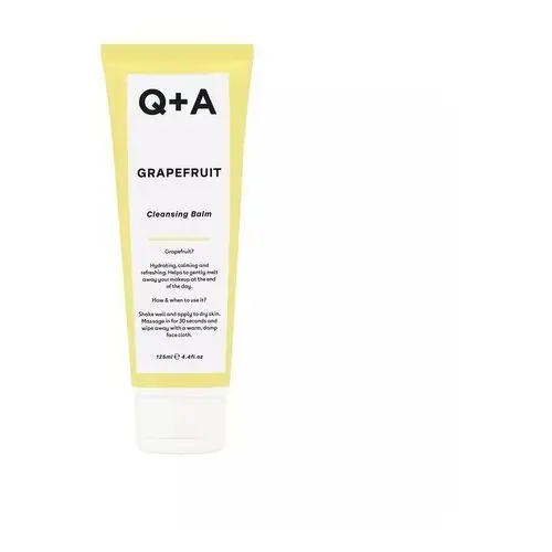 Q+A Grapefruit Cleansing Balm Balsam do mycia twarzy z Grejpfrutem 125ml