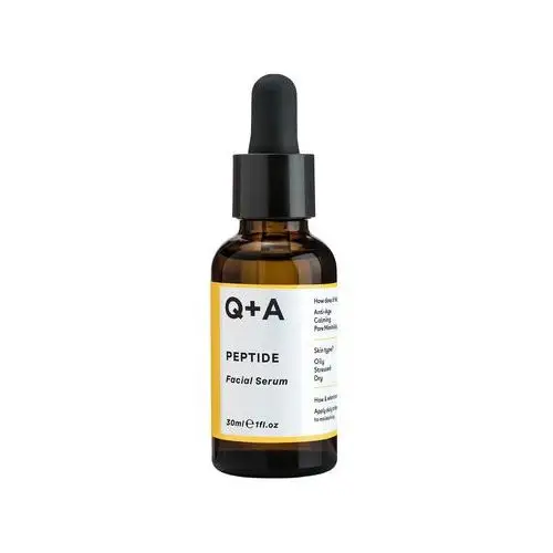 Q+a - peptide facial serum, 30ml - rewitalizujące serum z peptydem