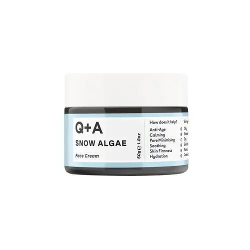 Q+a snow algae intensive face cream krem do twarzy na dzień 50 g dla kobiet