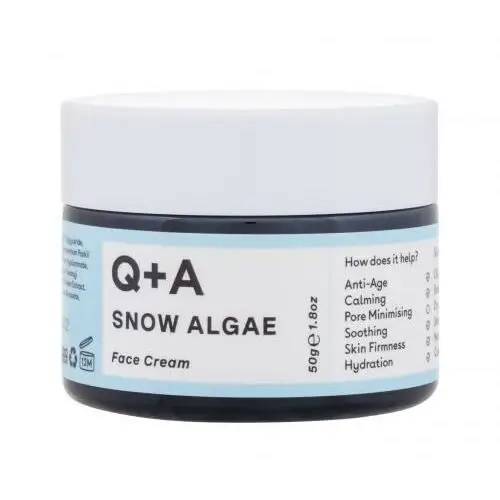 Q+a snow algae intensive face cream krem do twarzy na dzień 50 g dla kobiet