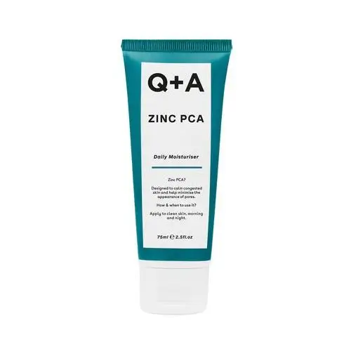 Q+a zinc pca daily moisturiser krem do twarzy na dzień 75 ml dla kobiet