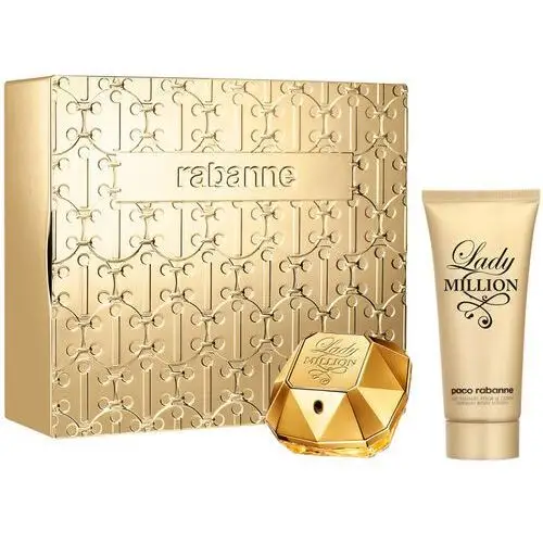 Rabanne Lady Million EdP And Body Lotion (50 + 75 ml),024