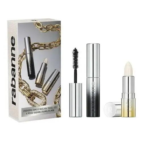 Famous Mascara & Dramalips Glassy - Mini set duo