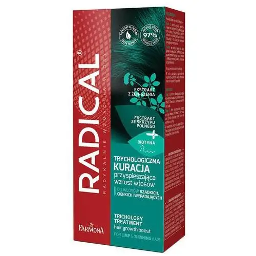 Kuracja do włosów trychologiczna 70 ml Radical