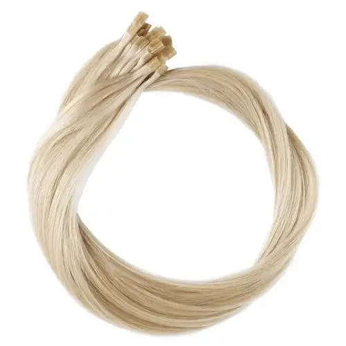 Rapunzel of Sweden Nail Hair Premium Straight 40 cm 10.7 Light Grey
