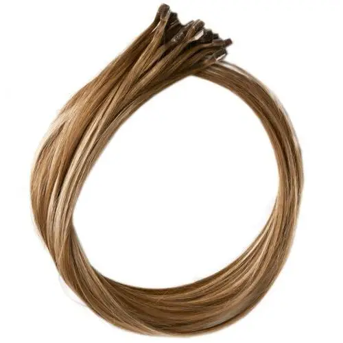 Nail hair premium straight 40 cm b5.0/8.3 brownish blonde balayage Rapunzel of sweden