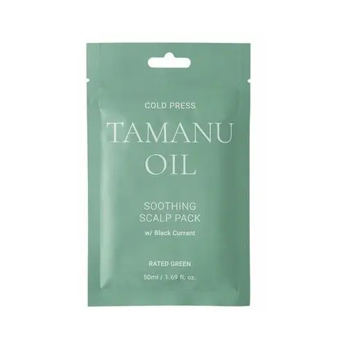 Kuracja łagodząca Tamanu 50ml 50 ml Rated Green Scalp Pack