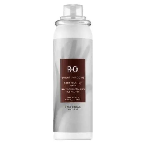 R+co bright shadows root touch-up spray dark brown (59ml)