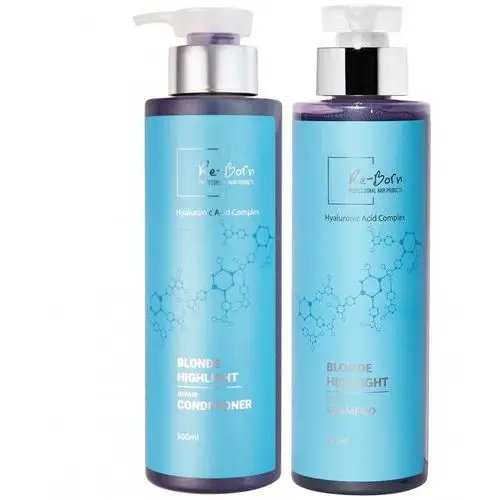 Blonde hihlight duo Re-born hairsolution