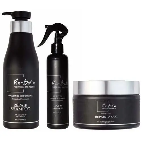 Re-born hairsolution Complete keratine care trio