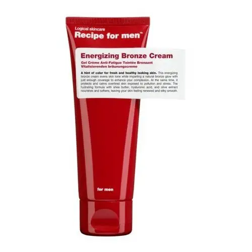 Recipe for Men Energizing Bronze Cream, R024