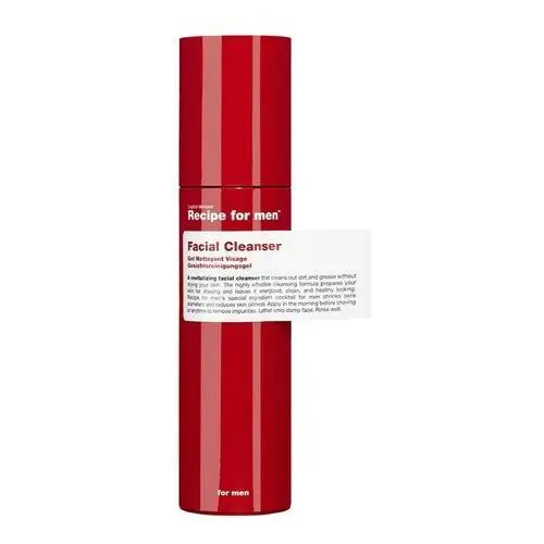 Recipe for Men FACIAL CLEANSER gesichtsreinigung 100.0 ml, R001