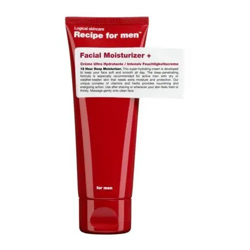 Facial moisturizer + gesichtscreme 75.0 ml Recipe for men