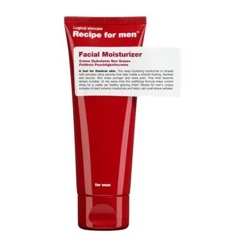 Recipe for Men FACIAL MOISTURIZER gesichtscreme 75.0 ml