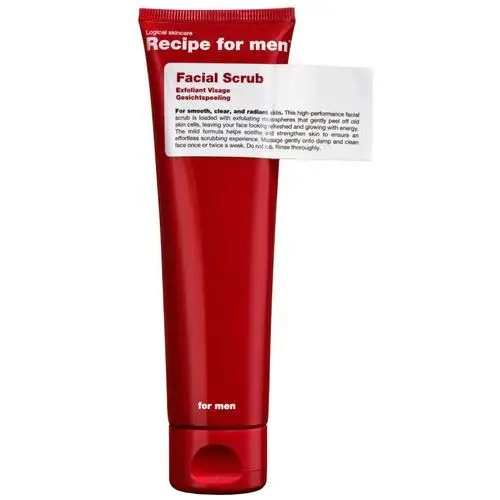 Recipe for men Facial Scrub gesichtspeeling 100.0 ml, R015