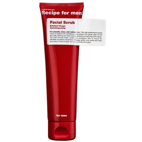 Recipe for men Facial Scrub gesichtspeeling 100.0 ml, R015