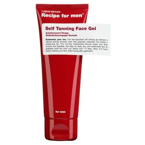 Recipe for Men SELF TANNING GEL gesichtscreme 100.0 ml