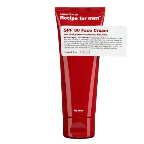 Recipe For Men SPF30 Face Cream (75ml), R053