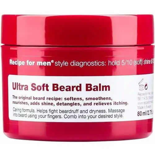 Recipe for men ultra soft beard balm (80ml)